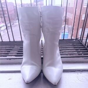 Chinese Laundry White Ankle Booties